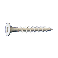 #8 x 3" #2 Square Bugle Head Deck Screw - Dacromet, Pkg 2000
