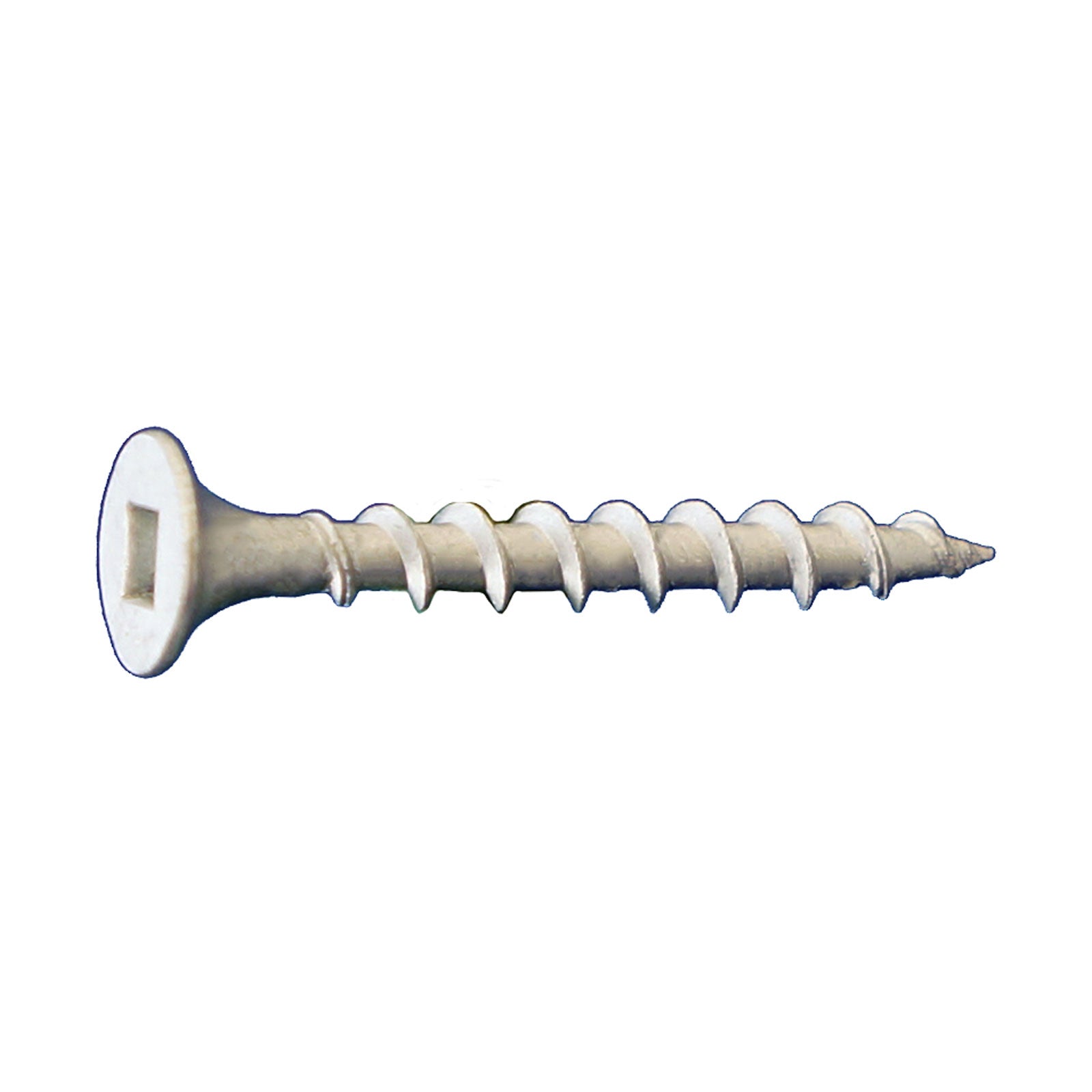 #6 x 2" #2 Square Bugle Head Deck Screw - Dacromet, Pkg 3500
