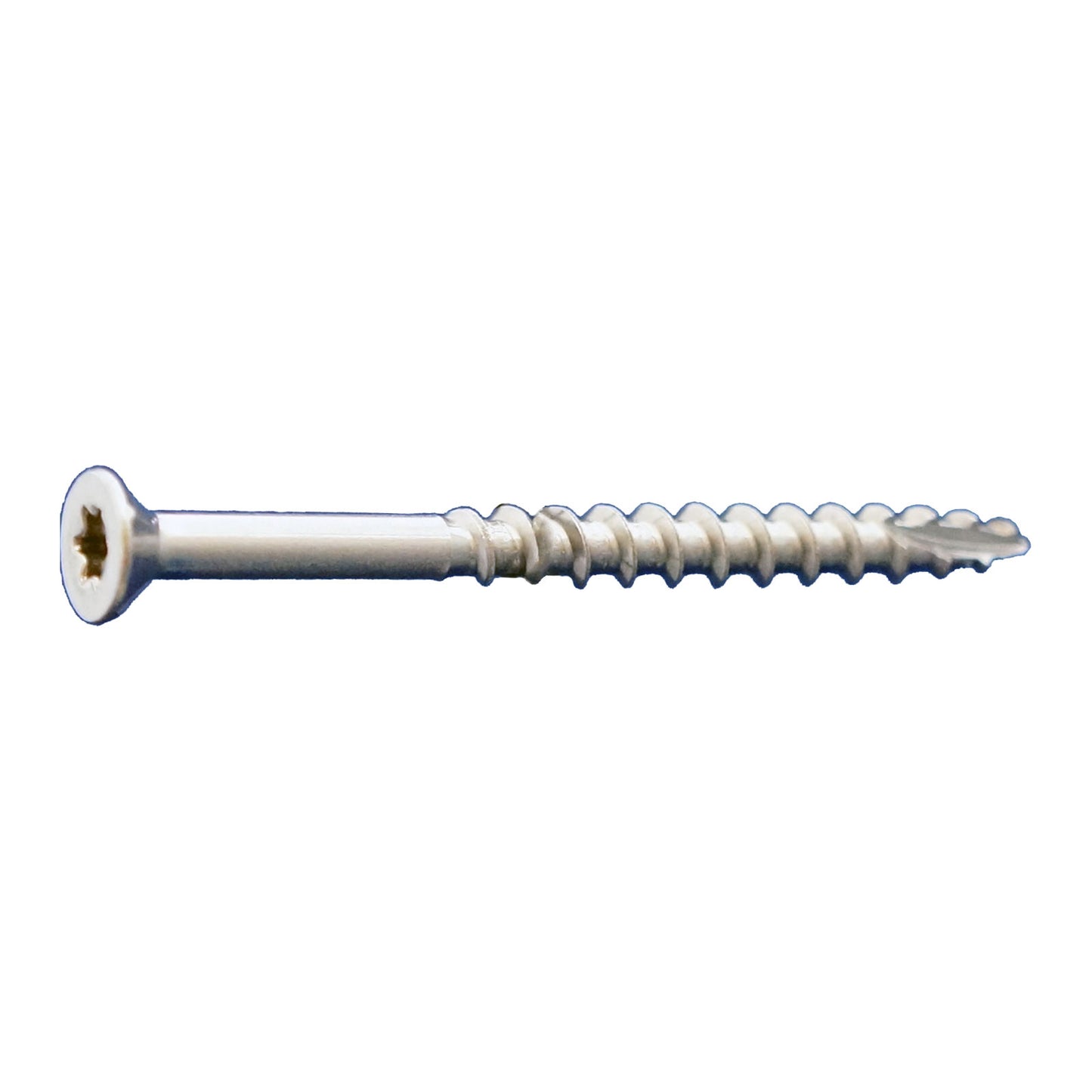 #10 x 2-1/2" T25 Flat Head Deck Screw - 305 Stainless Steel, Pkg 2000