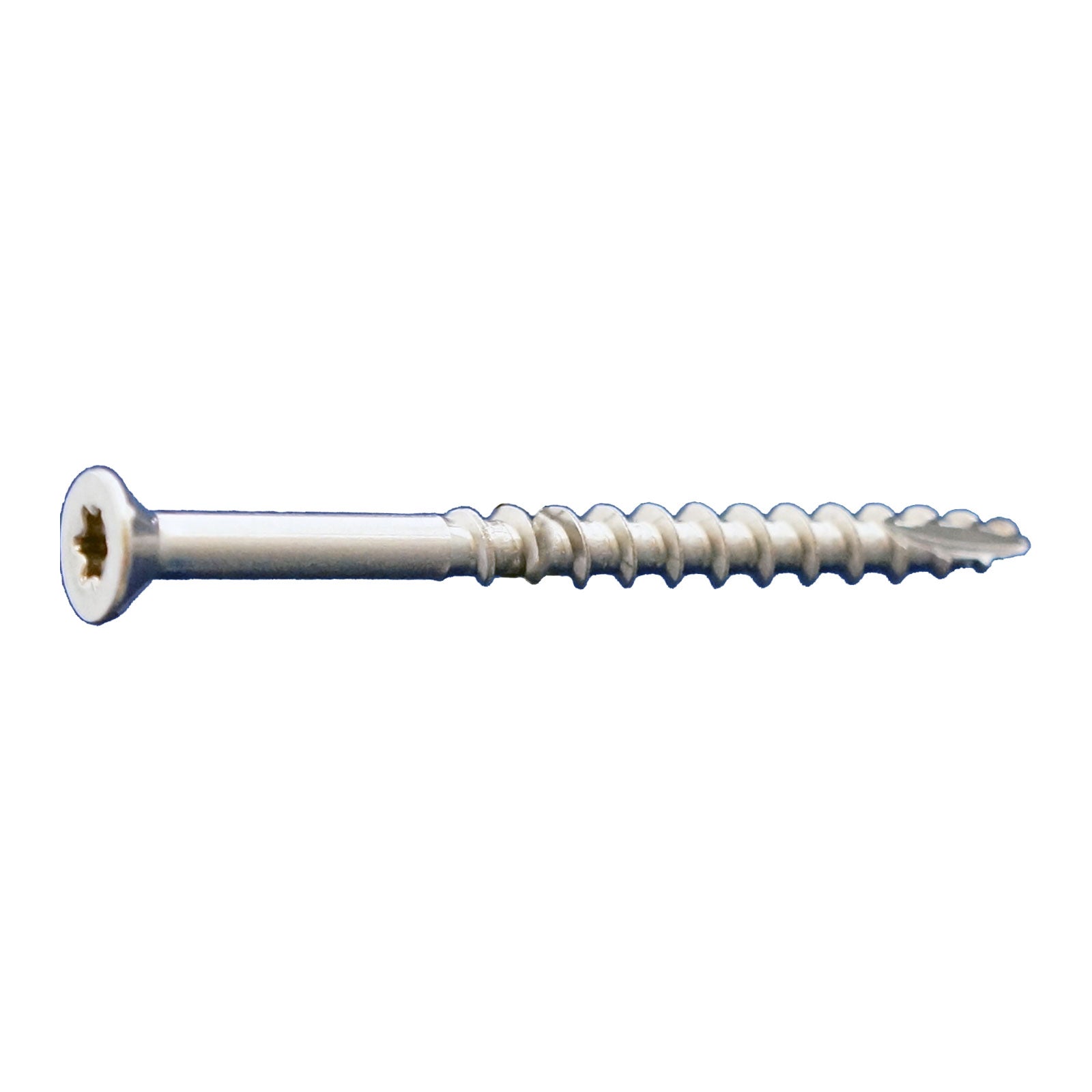 #10 x 3" T25 Flat Head Deck Screw - 305 Stainless Steel, Pkg 1500