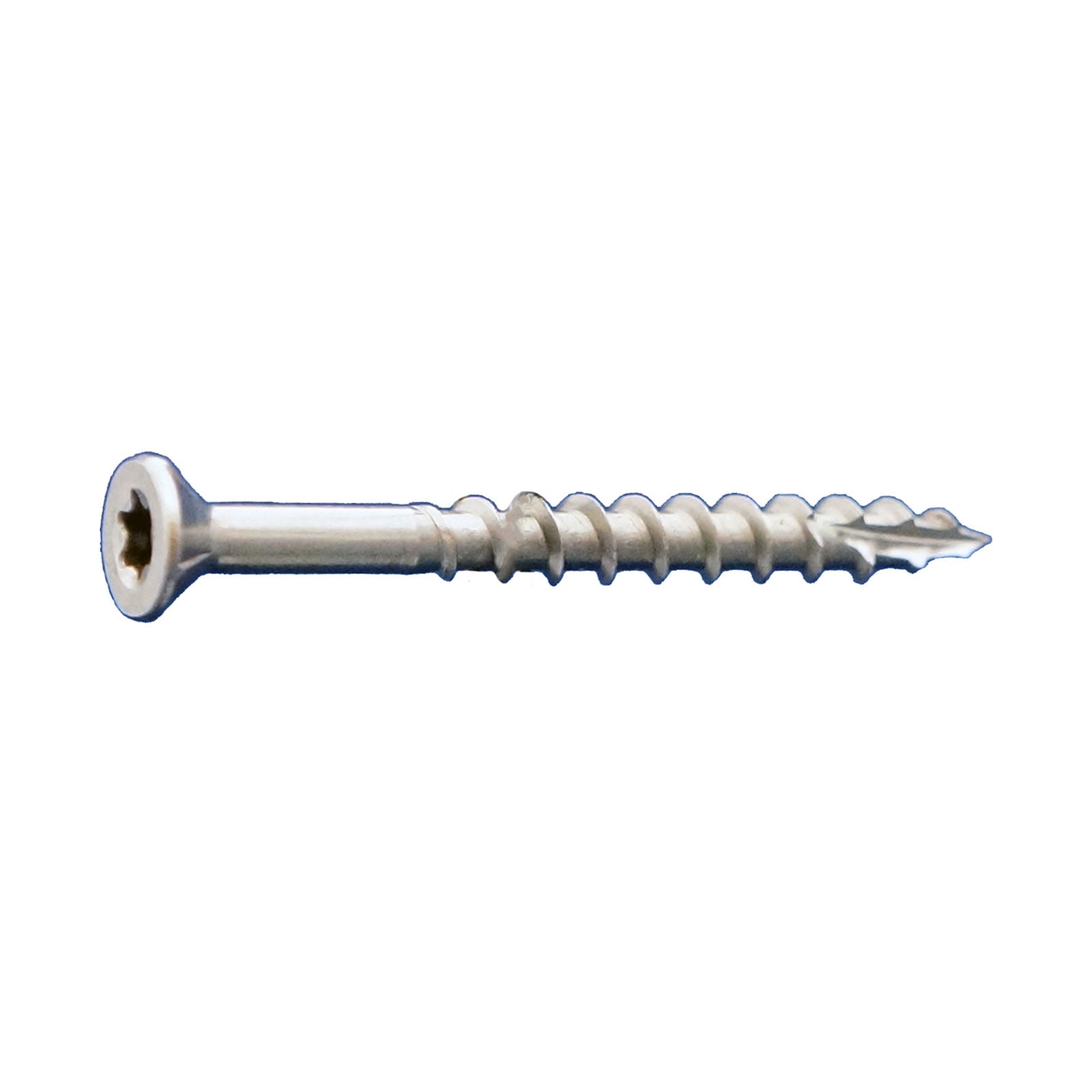 #10 x 3-1/2" T25 Flat Head Deck Screw - 305 Stainless Steel, Pkg 1000