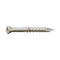 #7 x 1-5/8" #1 Square Trim Head Deck Screw - 305 Stainless Steel, Pkg 5000