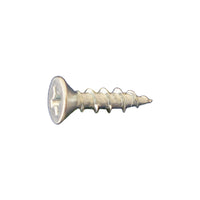 #6 x 5/8" Flat Head Sharp Point Hinge Screw - Zinc, Pkg 20000