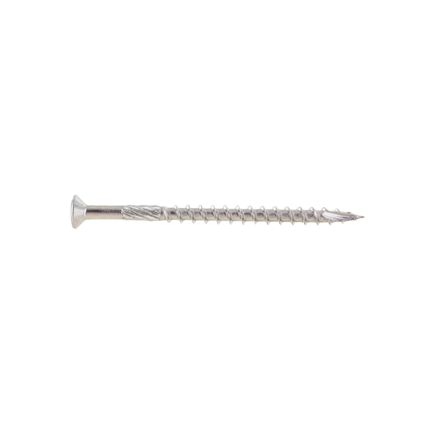 #10 x 3" Conquest Flat Head Deck Screws - 304 Stainless, 1750 piece bucket