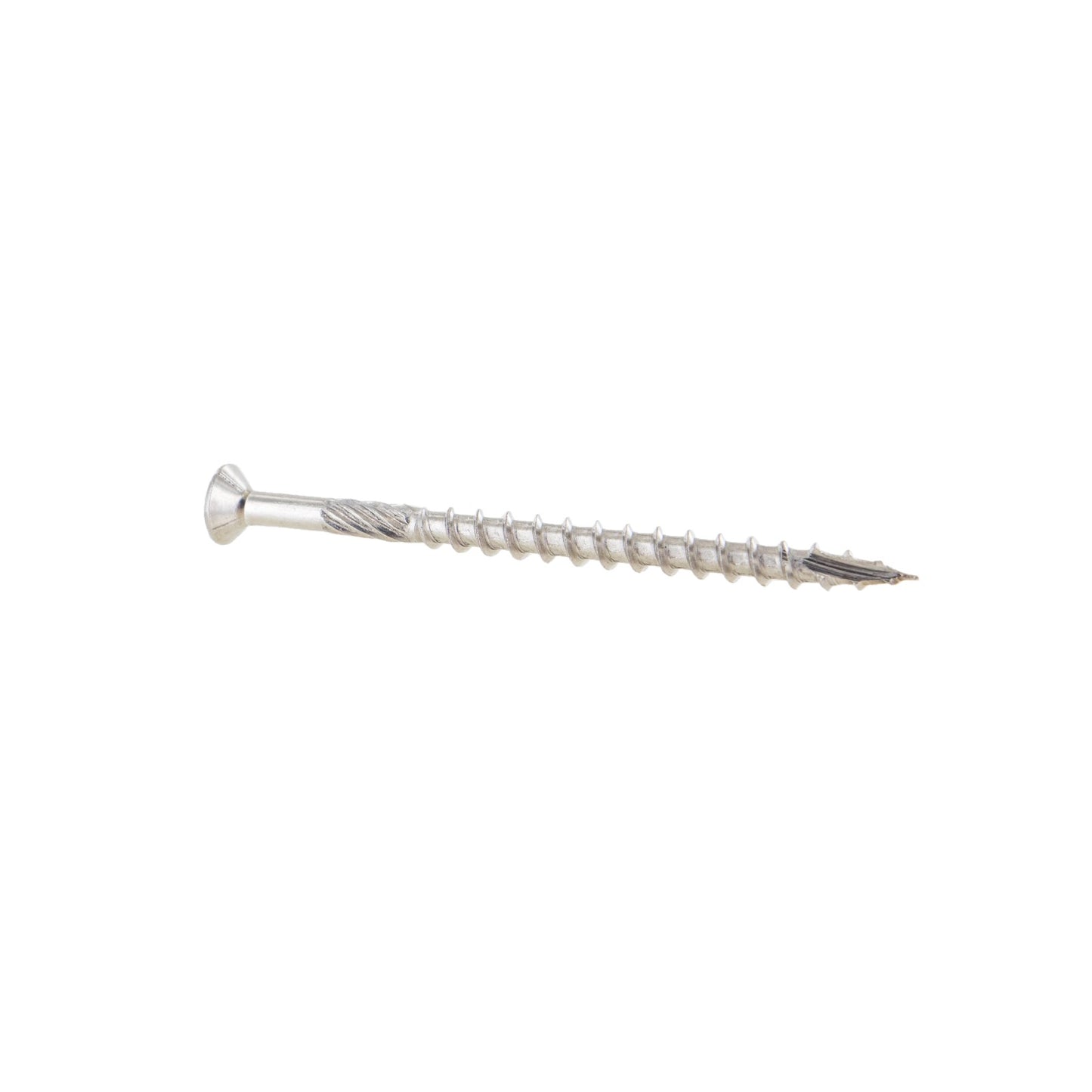 #10 x 3" Conquest Flat Head Deck Screws - 304 Stainless, 1750 piece bucket