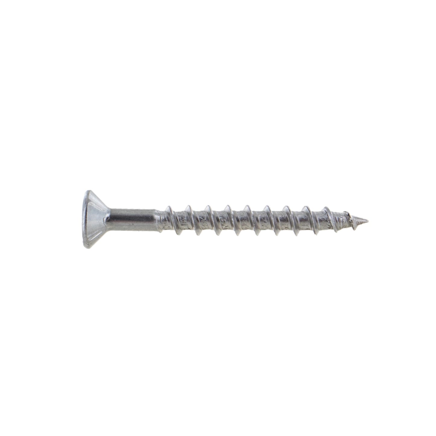 #8 x 1-5/8" Conquest Flat Head Deck Screws - 316 Stainless, 350 piece bucket