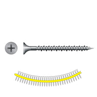 #6 x 178 inch Quik Drive DWHL Drywall Screw HighLow Threads Gray Phosphate Pkg 2000 image 1 of 2