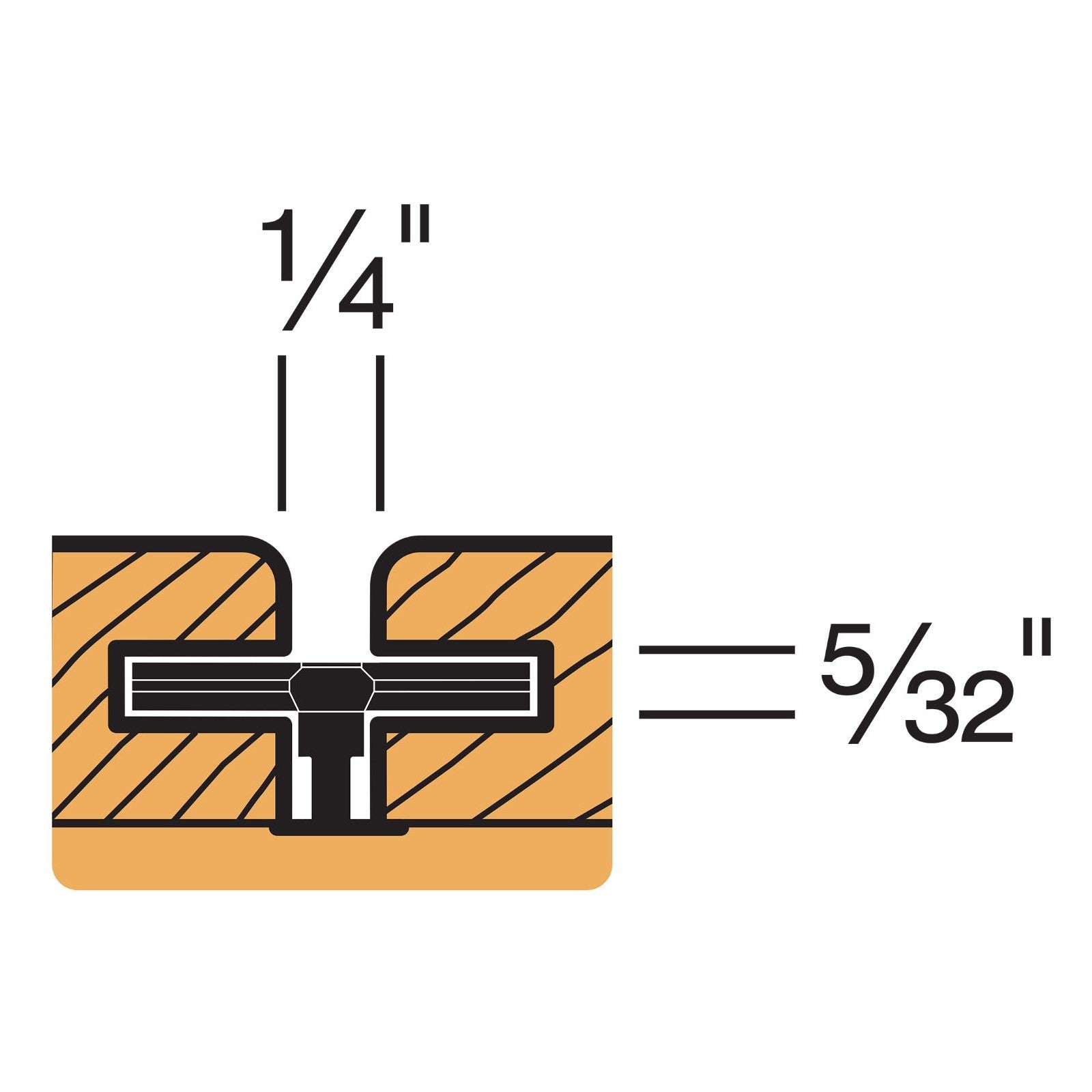 Simpson EB14WD316R175 14 inch Premium Hidden Deck Fastening System Pkg 175 image 6 of 6