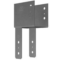 Simpson ECC66ROT End Column Cap (90 Deg Rotated Straps) Gray Paint image 1 of 2