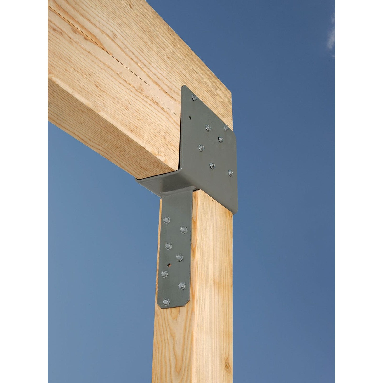 Simpson ECC76 End Column Cap Gray Paint image 2 of 2