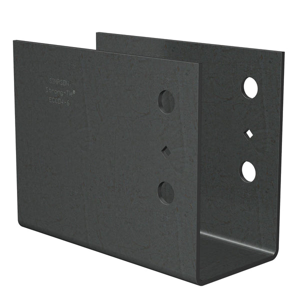 Simpson End Part Simpson ECCO8 End Column Cap Legs Omitted, 3 Gauge – Fasteners Plus