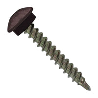 #10 x 112 inch Eclipse Woodbinder Metal Roofing Screw Charcoal Gray Pkg 250