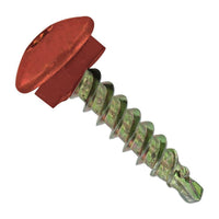 #10 x 1 inch Eclipse Woodbinder Metal Roofing Screw Copper Pkg 250 image 1 of 2