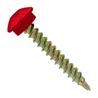 #10 x 112 inch Eclipse Woodbinder Metal Roofing Screw Crimson Pkg 250