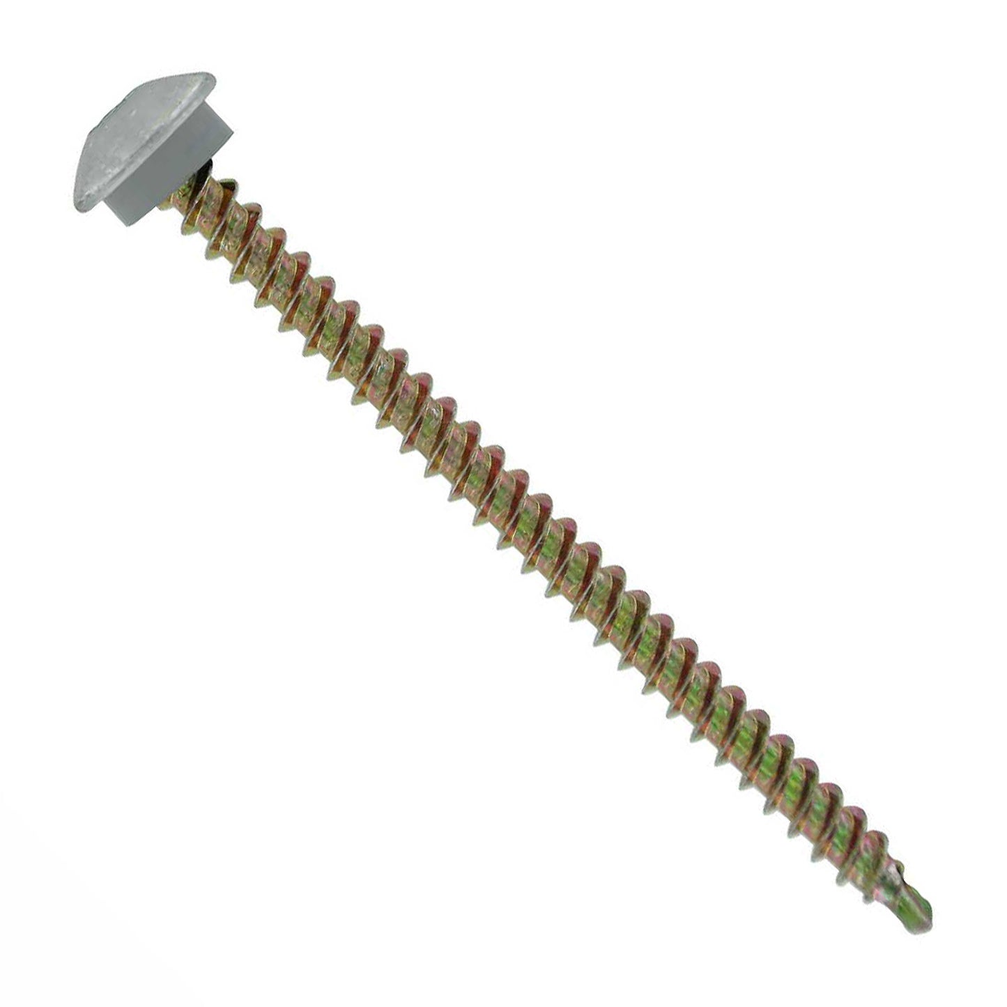 #10 x 3 inch Eclipse Woodbinder Metal Roofing Screw Light Gray Pkg 250