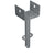 Simpson EPB66 6x6 Elevated Post Base Gray Painted image 1 of 2