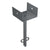 Simpson EPB6612 6x6 Elevated Post Base W12 Inch Pipe Gray Painted