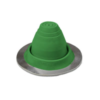 #1 Roofjack Round EPDM Pipe Flashing Boot Light Green