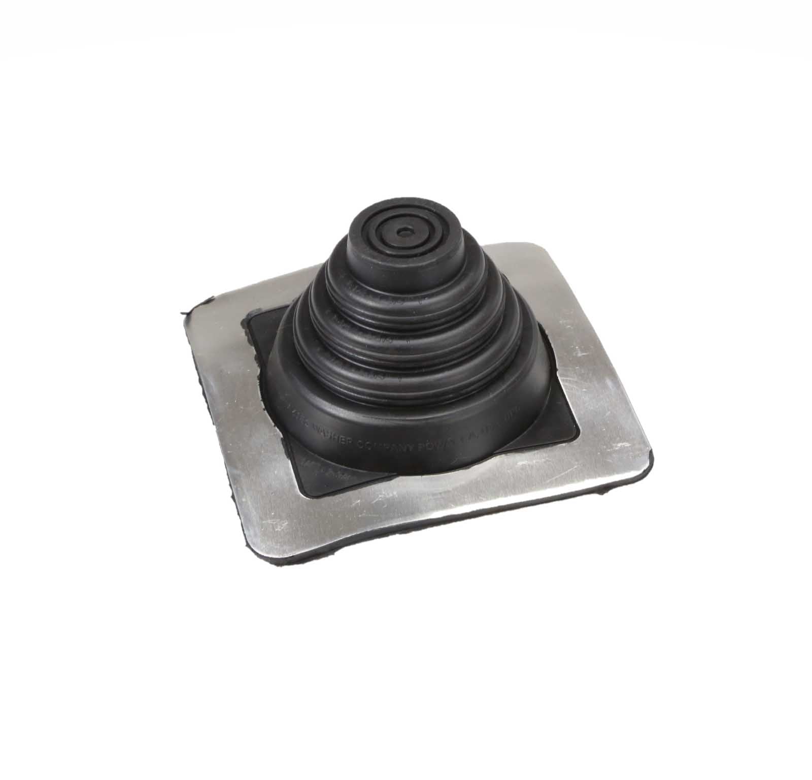 #1 Roofjack Square EPDM Pipe Flashing Boot Black