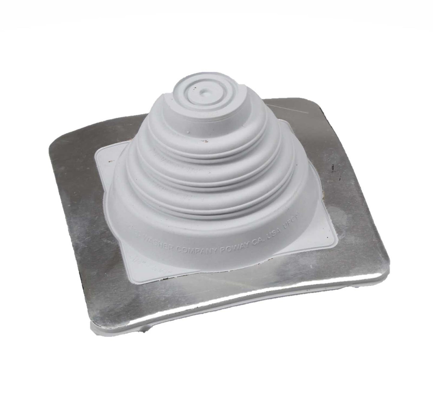 #1 Roofjack Square EPDM Pipe Flashing Boot Gray