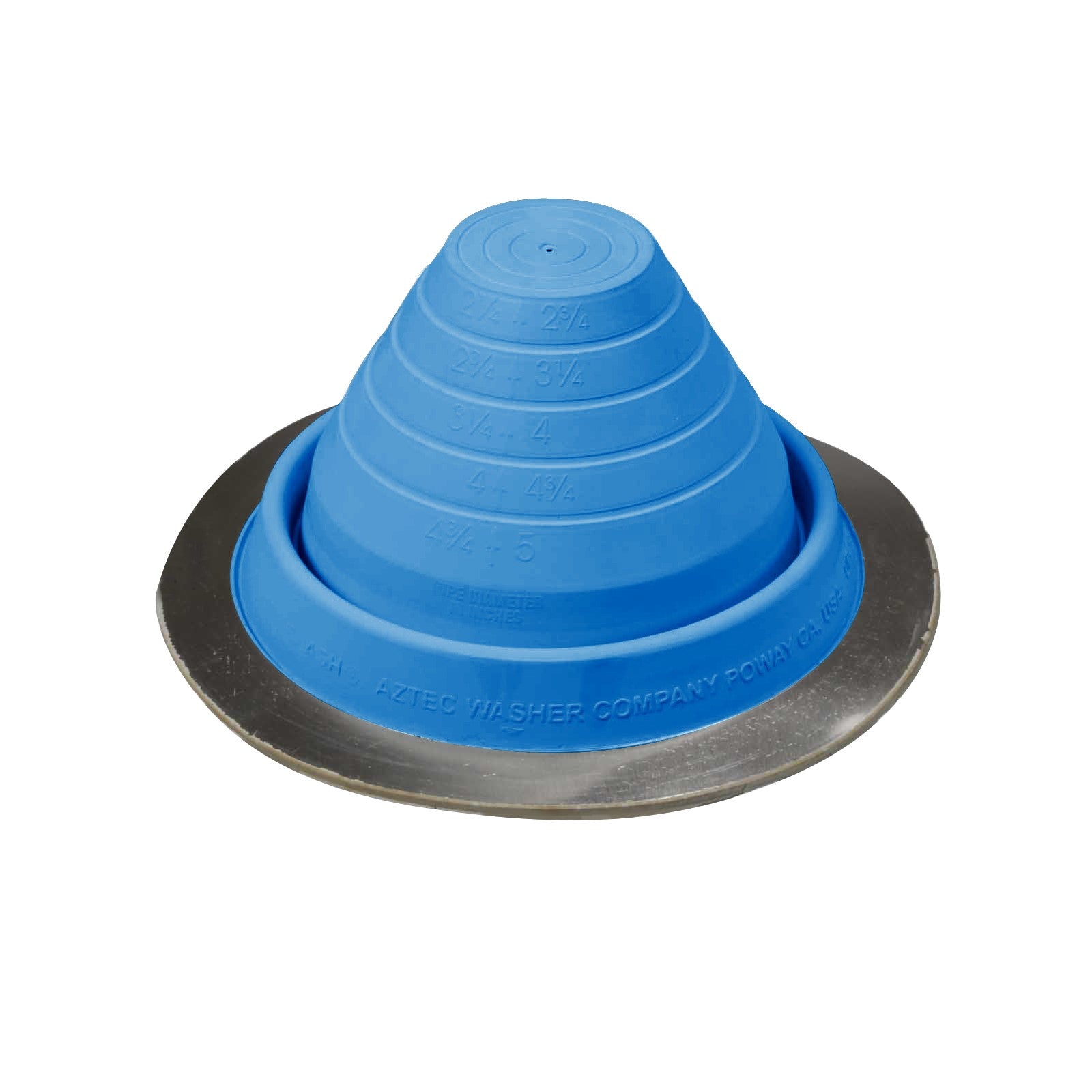 #3 Roofjack Round EPDM Pipe Flashing Boot Light Blue