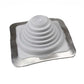 #3 Roofjack Square EPDM Pipe Flashing Boot Gray