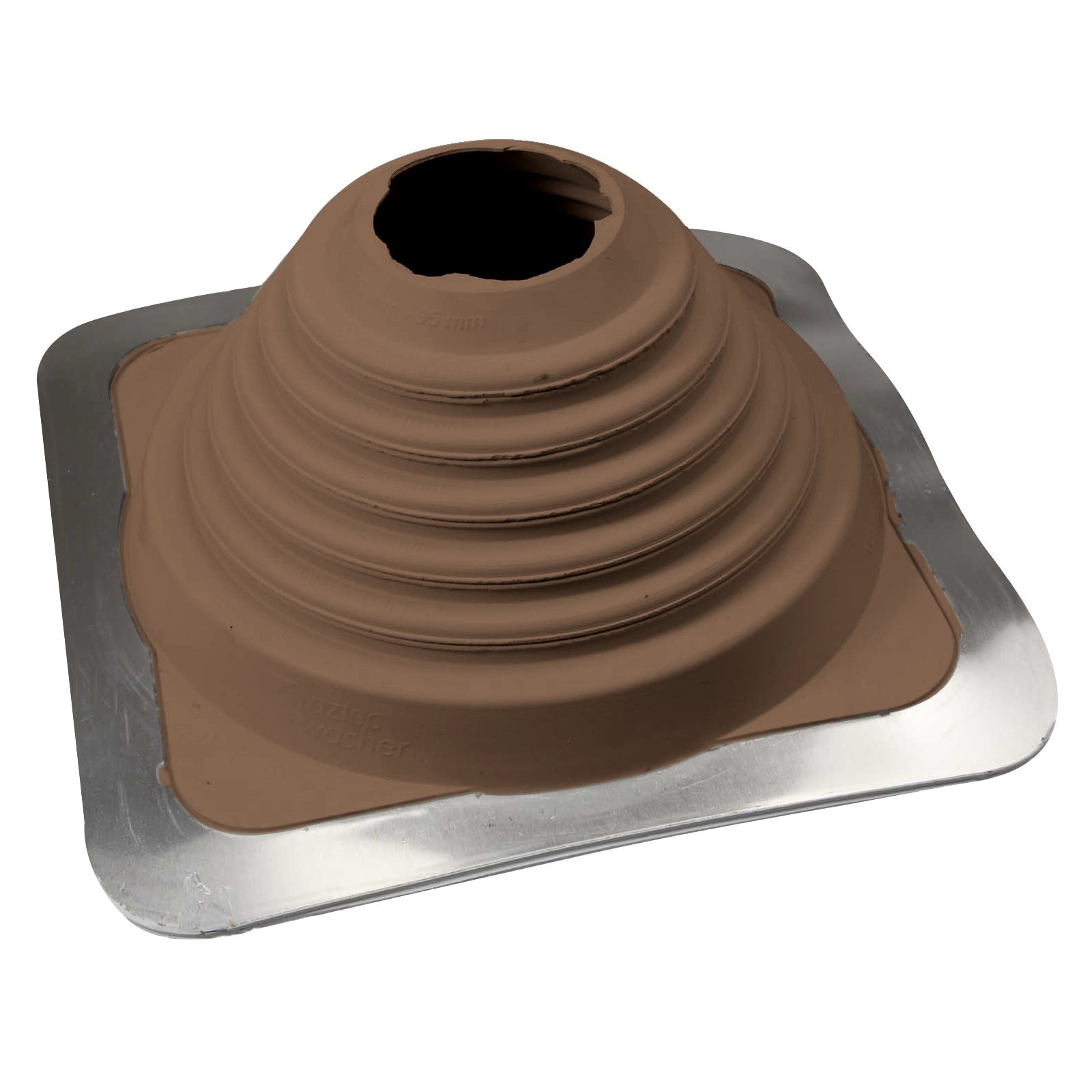#4 Roofjack Square EPDM Pipe Flashing Boot Brown