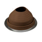 #5 Roofjack Round EPDM Pipe Flashing Boot Brown