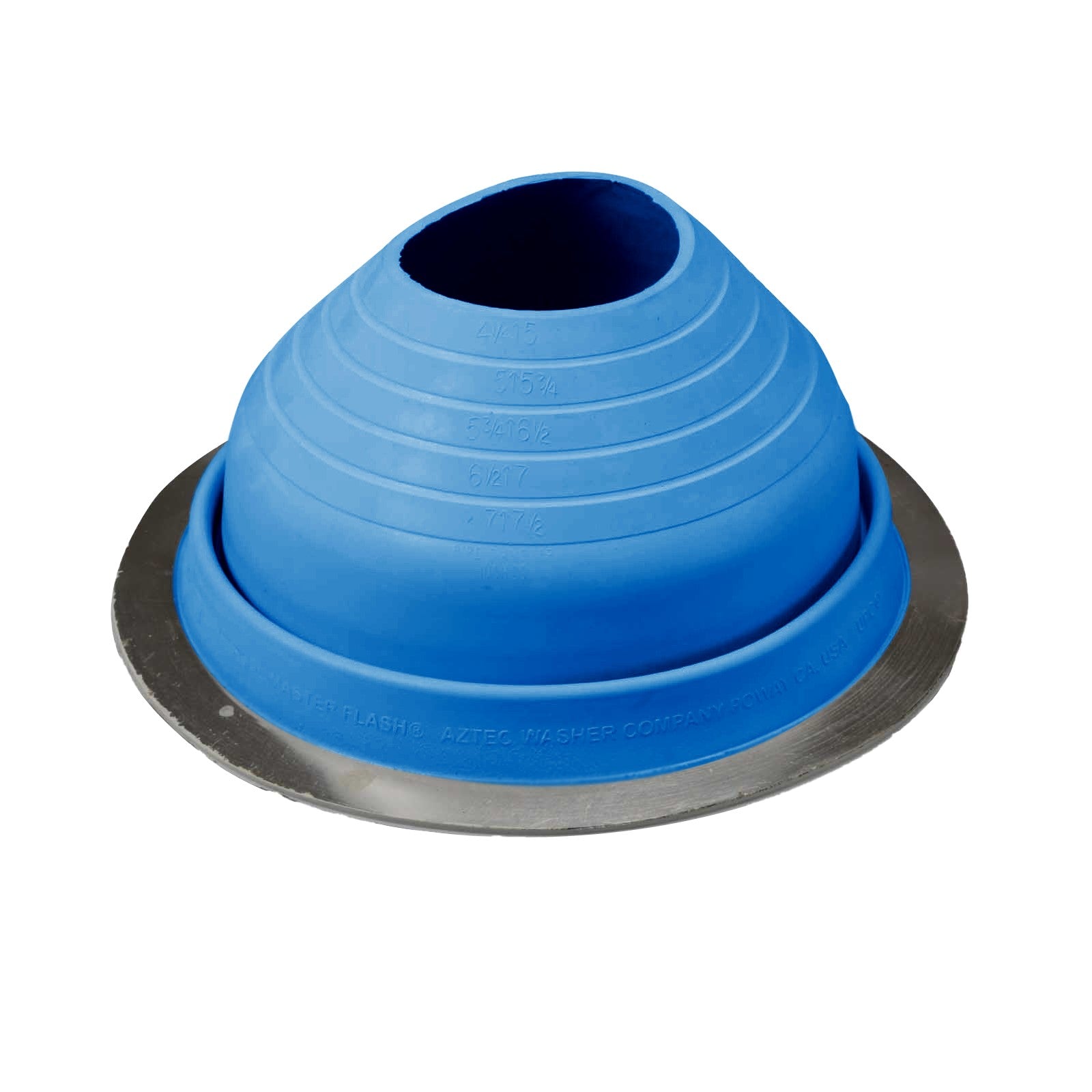 #5 Roofjack Round EPDM Pipe Flashing Boot Light Blue