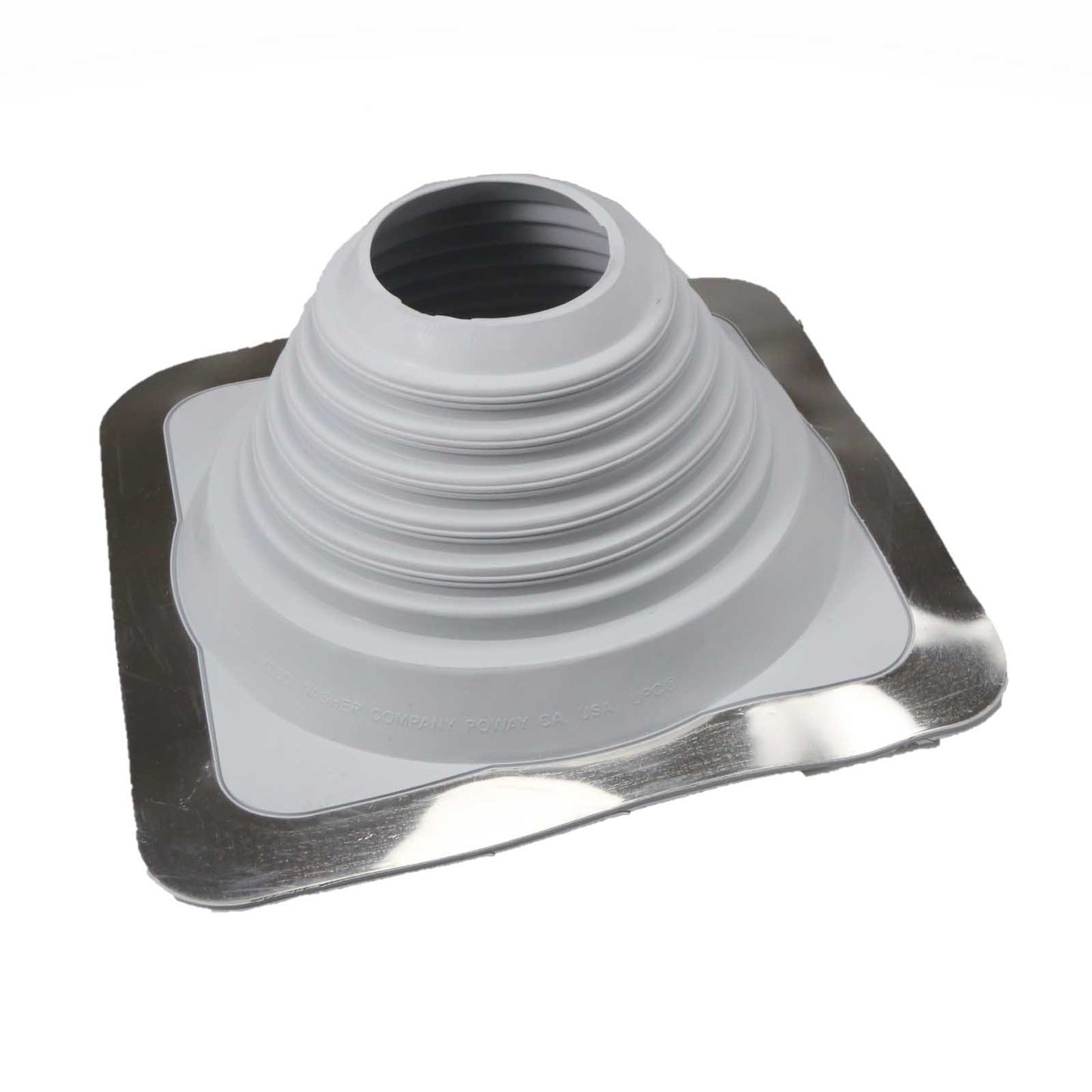 #5 Roofjack Square EPDM Pipe Flashing Boot Gray
