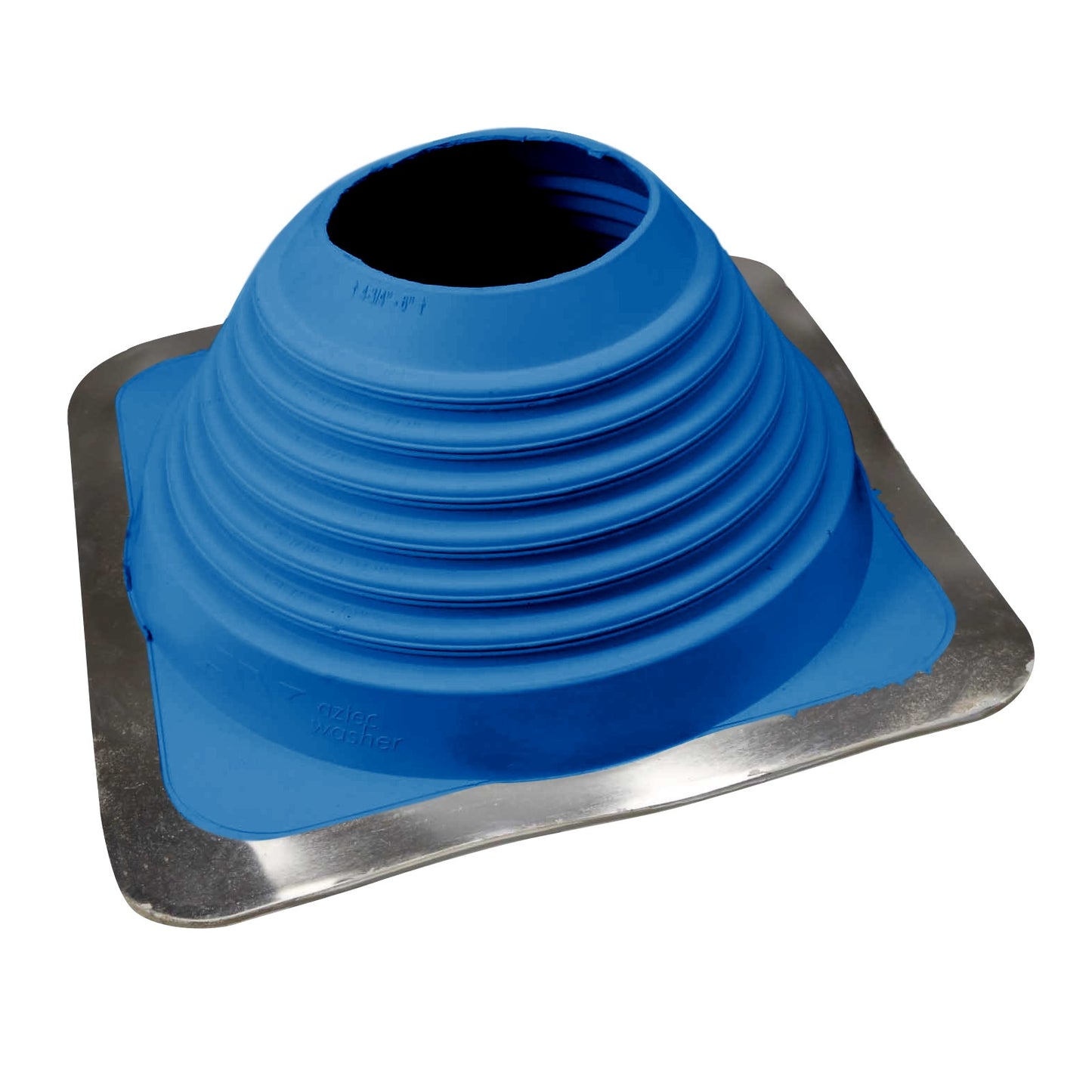 #6 Roofjack Square EPDM Pipe Flashing Boot Dark Blue