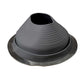 #7 Roofjack Round EPDM Pipe Flashing Boot Dark Gray