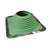 #8 Roofjack Square EPDM Pipe Flashing Boot for Metal Roof, Light Green