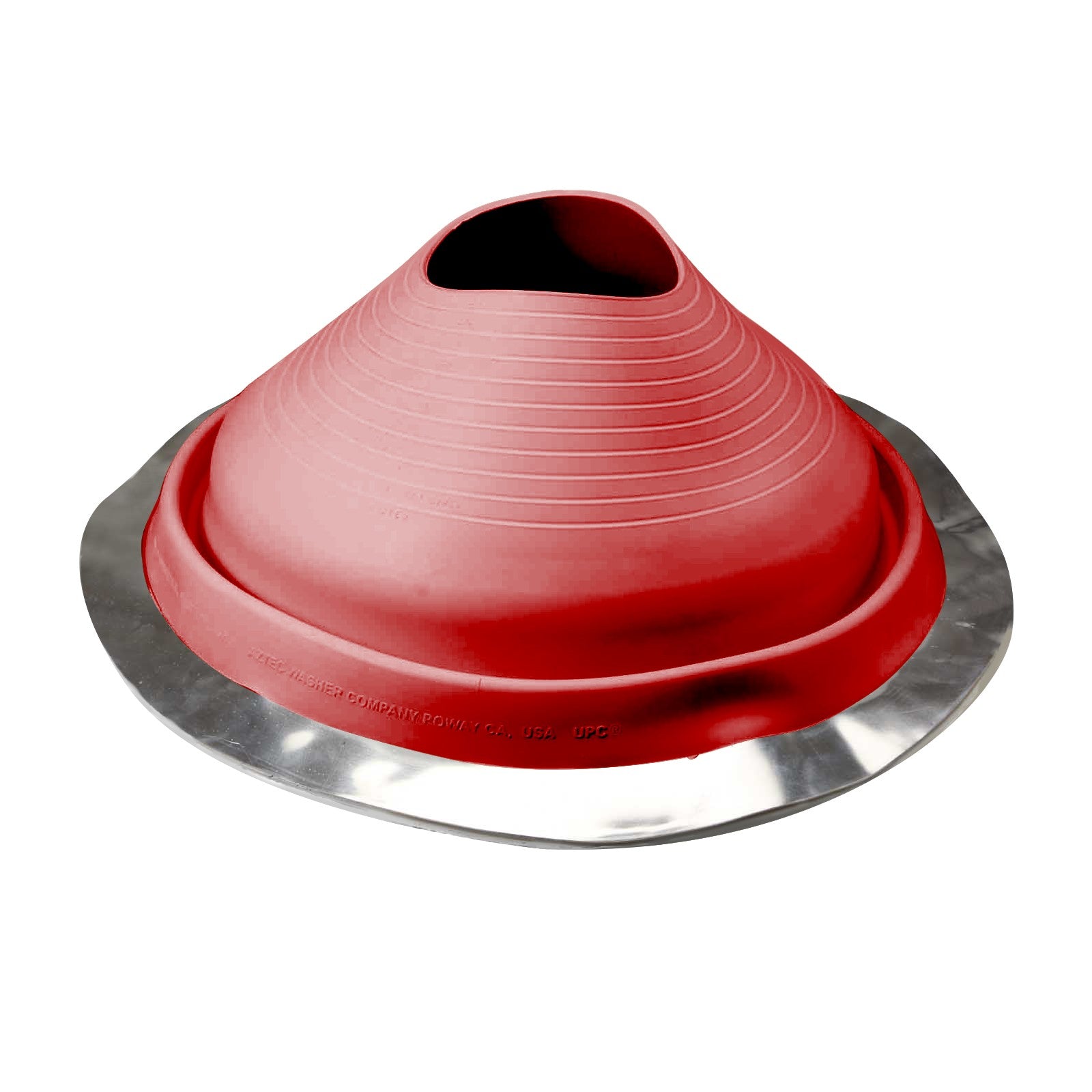 #9 Roofjack Round EPDM Pipe Flashing Boot Bright Red