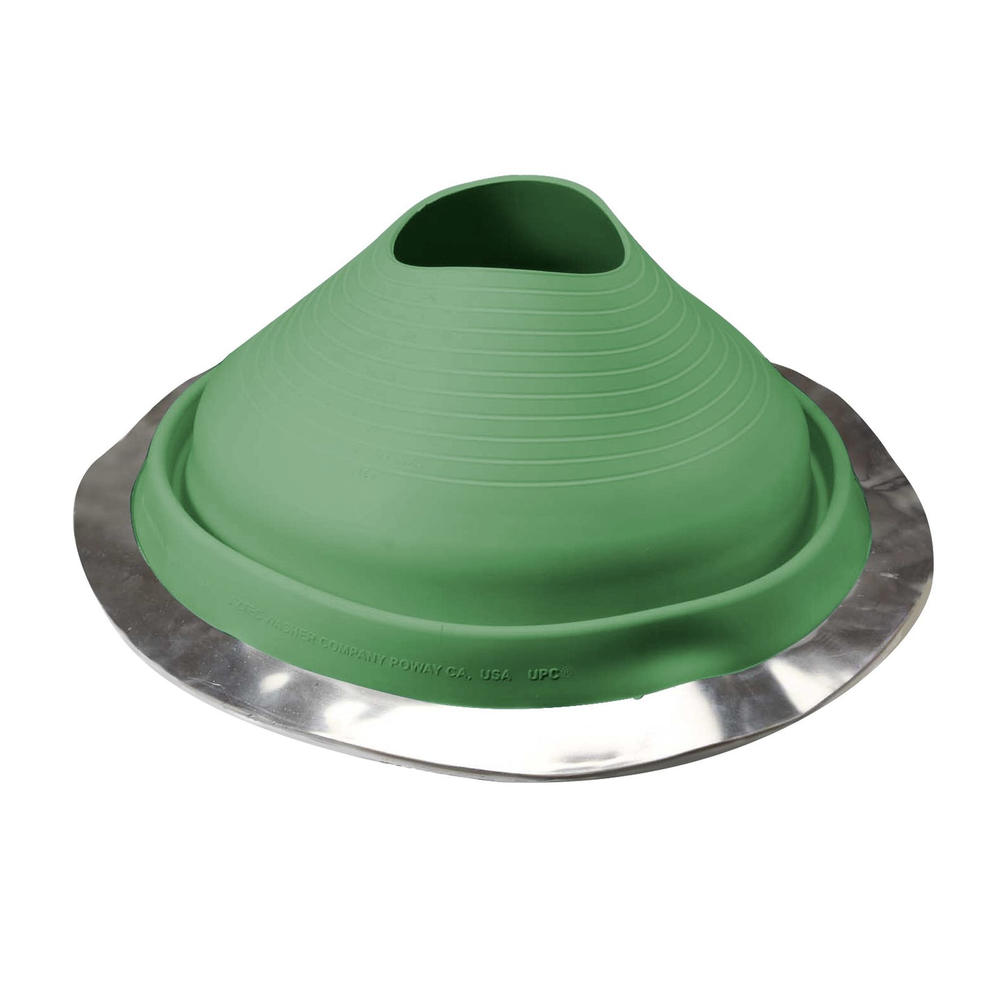 #9 Roofjack Round EPDM Pipe Flashing Boot Light Green
