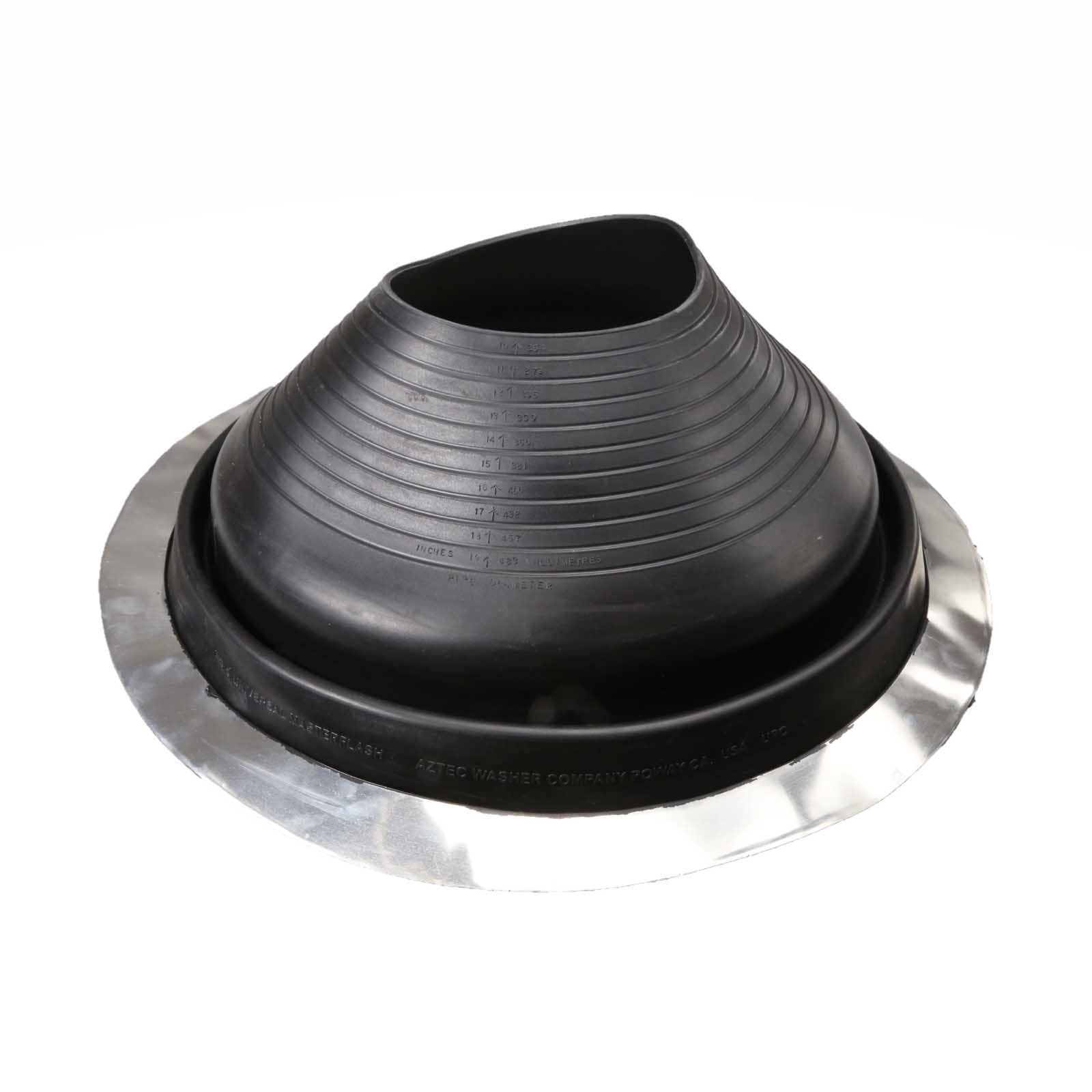 #9 Roofjack Round EPDM Pipe Flashing Boot Black