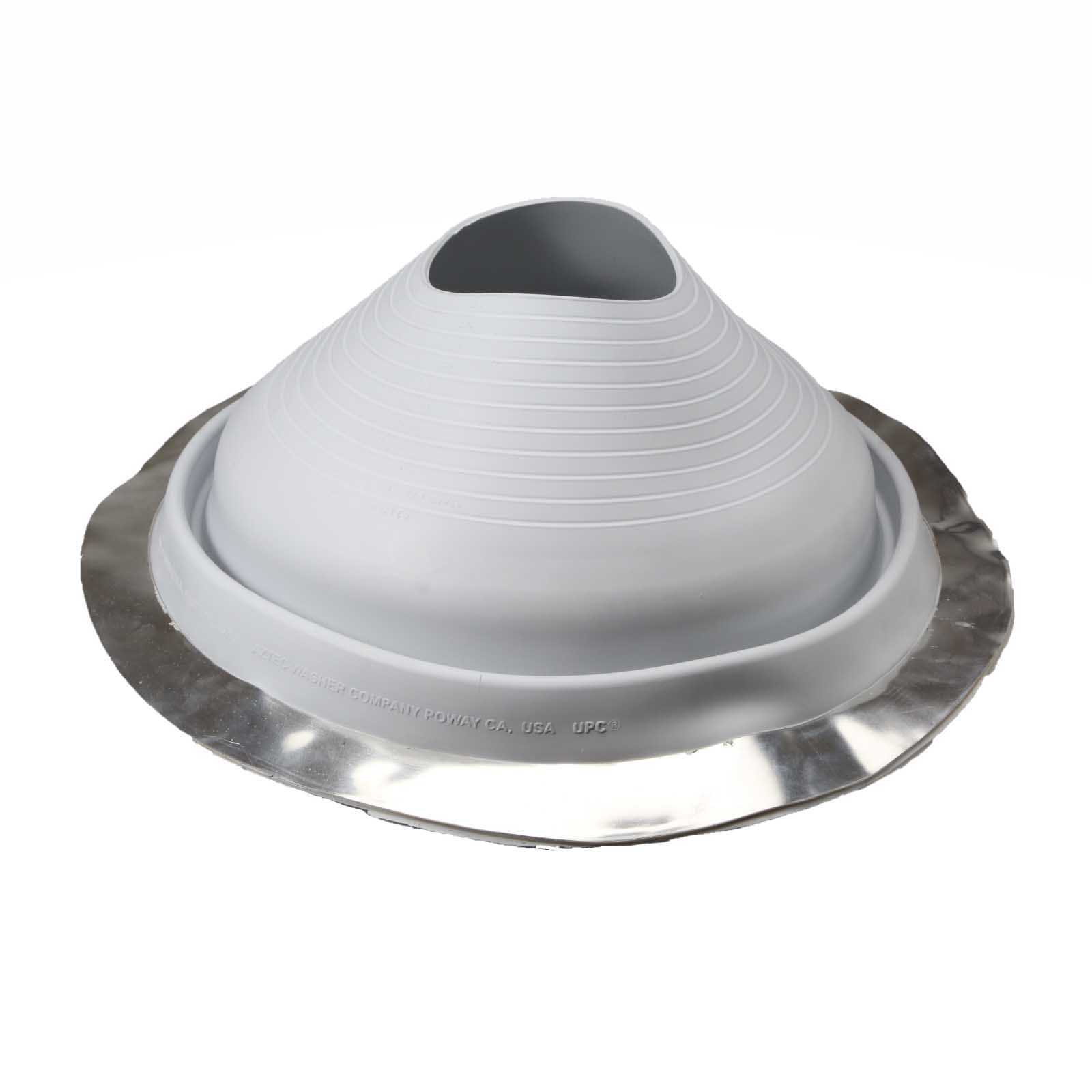 #9 Roofjack Round EPDM Pipe Flashing Boot Gray