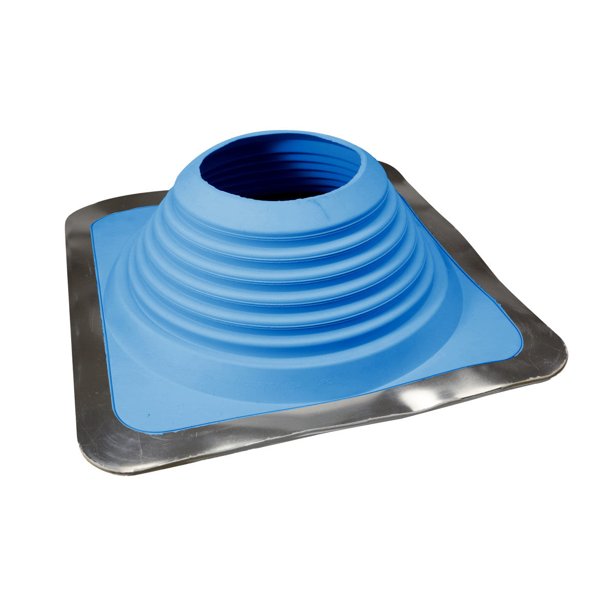 #9 Roofjack Square EPDM Pipe Flashing Boot, Light Blue