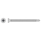 #8 x 158 inch Square Drive SelfDrilling BugleHead Screw 410 Stainless Steel Pkg 100