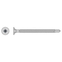 #8 x 158 inch Square Drive SelfDrilling FiberCement Screw 410 Stainless Steel Pkg 1000