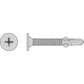 #10 x 1716 inch SelfDrilling WaferHead Screw with Wings 304 Stainless Steel Pkg 100
