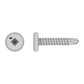 #10 x 1 inch Square Drive SelfDrilling PancakeHead Screw 410 Stainless Steel Pkg 1000