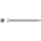 #8 x 2 inch Square Drive SelfDrilling BugleHead Screw 410 Stainless Steel Pkg 100