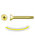 #8 x 114 inch Quik Drive FHSD SelfDrilling WoodToCFS Screw Yellow Zinc Pkg 2500