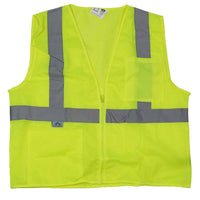 Lime Hi Vis Class 2 Reflective Safety Vest XL