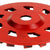 Premium Flat Twister Cup Wheel 16/20 Grit