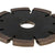 Syntec Segmented Tuck Point Diamond Blade - Black