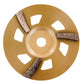 Soft Flat Twister Cup Wheel | Concrete Grinding Wheel by Syntec