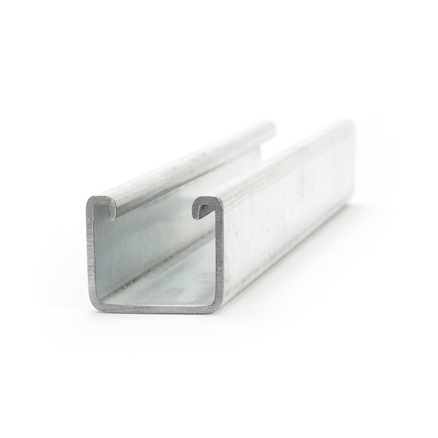 Solid Base Strut Channel 1-5/8