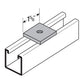 Flextruts FS-5003 Flat Square Washer Drawing With Dimensions